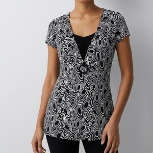 Laura Patterned Top